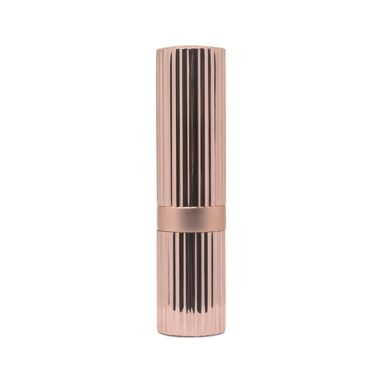 Metal Rose Gold Lipstick Tube