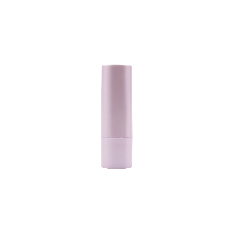 Pearl Pink Cylindrical Lipstick Tube