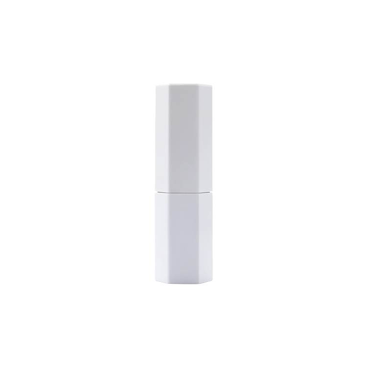 Hexagon White Lipstick Tube