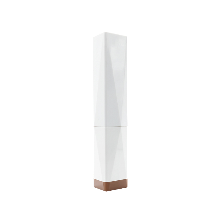 White Triangle Lipstick Tube