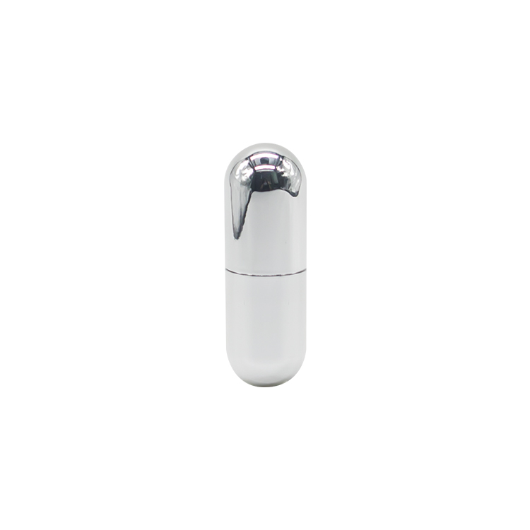 Mini Silver Lipstick Tube