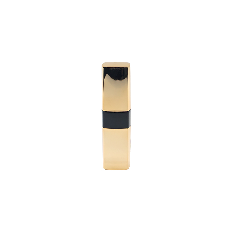 Square Gold Lipstick Tube